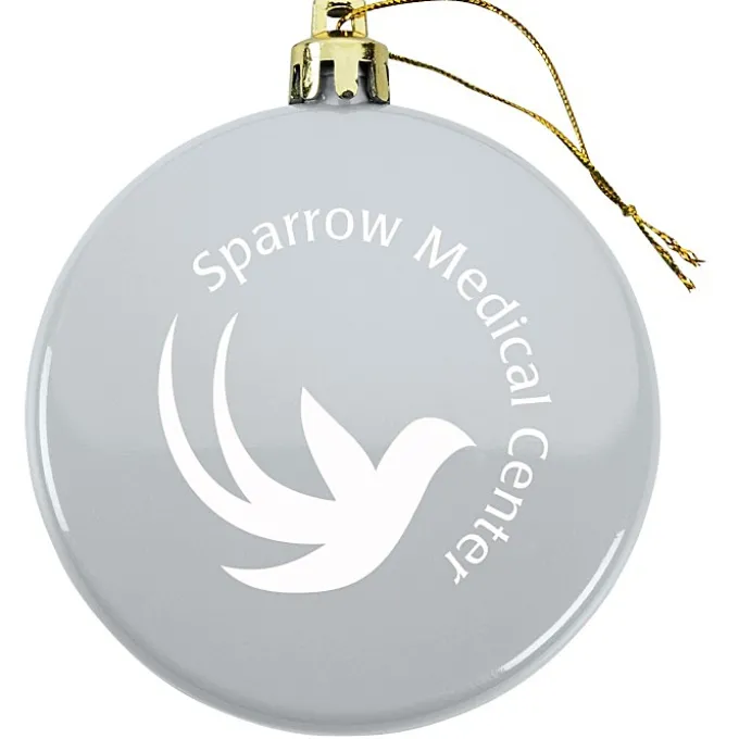 Flat Shatterproof Ornament - Opaque