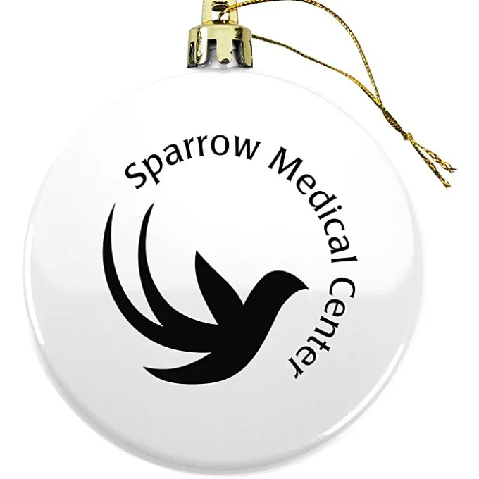 Flat Shatterproof Ornament - Opaque