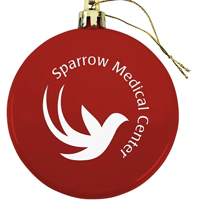 Flat Shatterproof Ornament - Opaque