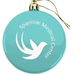Flat Shatterproof Ornament - Opaque