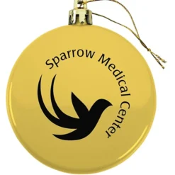 Flat Shatterproof Ornament - Opaque