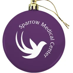 Flat Shatterproof Ornament - Opaque