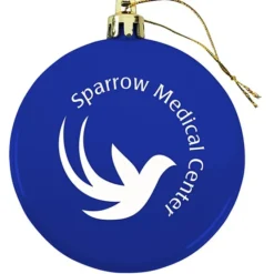 Flat Shatterproof Ornament - Opaque