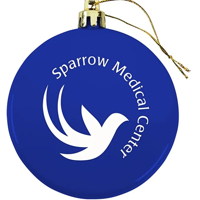 Flat Shatterproof Ornament - Opaque