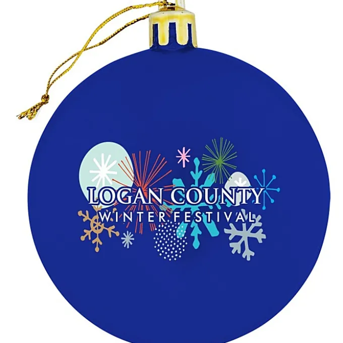 Flat Shatterproof Ornament - Opaque - Full Color