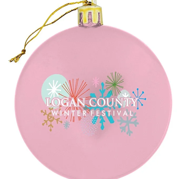 Flat Shatterproof Ornament - Opaque - Full Color