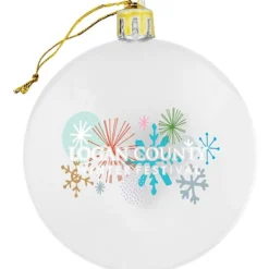 Flat Shatterproof Ornament - Opaque - Full Color