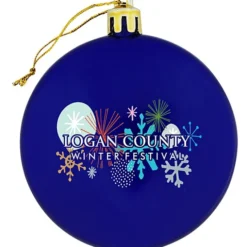 Flat Shatterproof Ornament - Opaque - Full Color