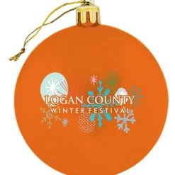 Flat Shatterproof Ornament - Opaque - Full Color
