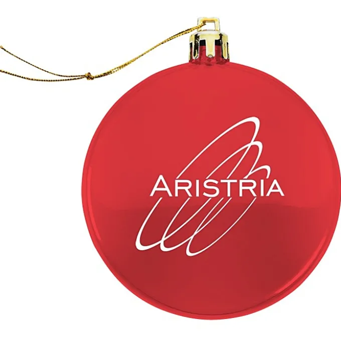 Flat Shatterproof Ornament - Translucent