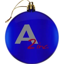 Flat Shatterproof Ornament - Translucent - Full Color