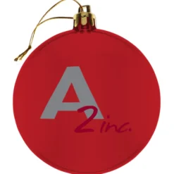 Flat Shatterproof Ornament - Translucent - Full Color