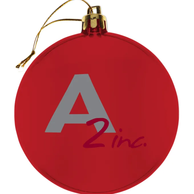 Flat Shatterproof Ornament - Translucent - Full Color