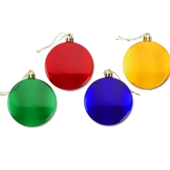 Flat Shatterproof Ornament - Translucent - Full Color
