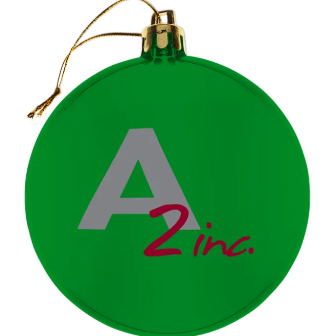 Flat Shatterproof Ornament - Translucent - Full Color