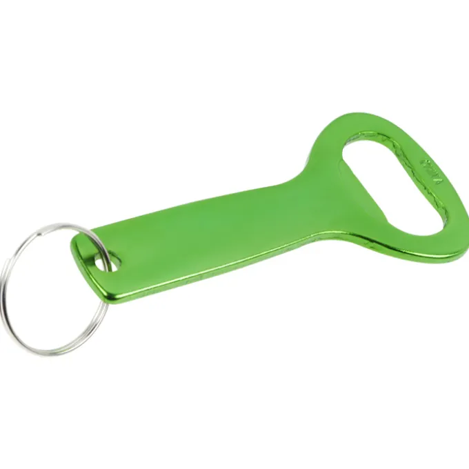 Flat Top Bottle Opener Keychain