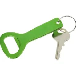 Flat Top Bottle Opener Keychain
