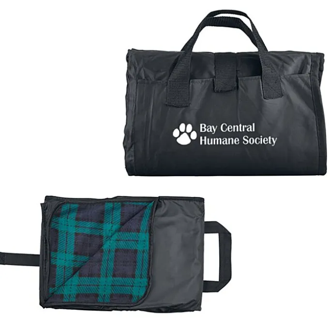 Fleece/Nylon Outdoor Blanket