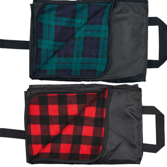 Fleece/Nylon Outdoor Blanket - 24 hr