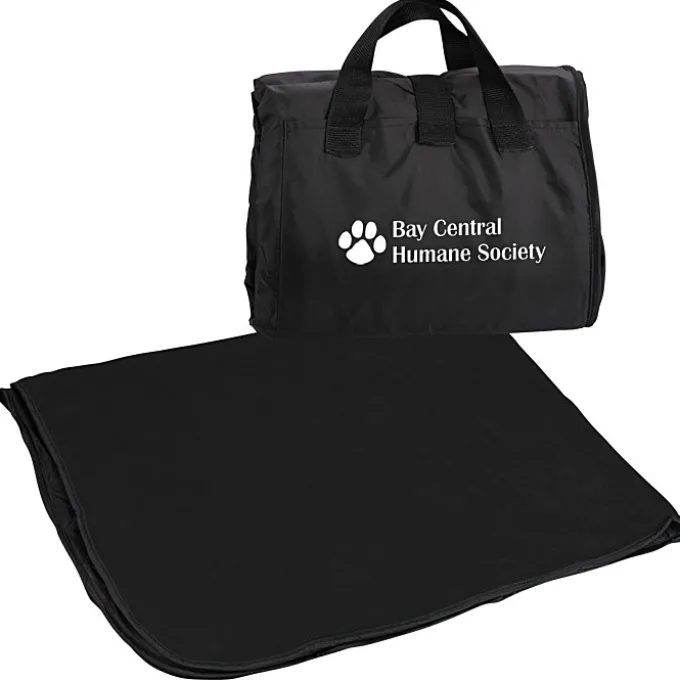 Fleece/Nylon Outdoor Blanket - 24 hr