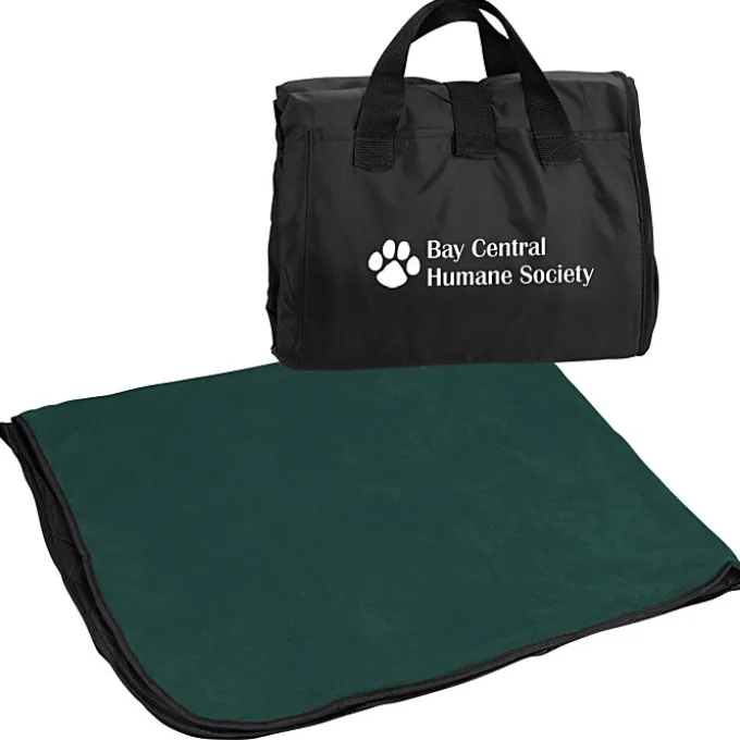 Fleece/Nylon Outdoor Blanket - 24 hr