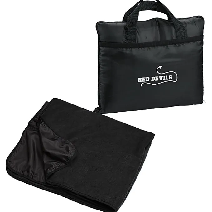 Fleece Stadium Blanket/Cushion - 24 hr