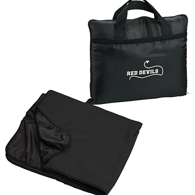 Fleece Stadium Blanket/Cushion - 24 hr