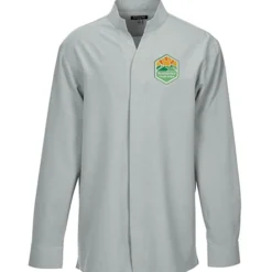 FlexBatiste Stand-Up Collar Shirt - Men's