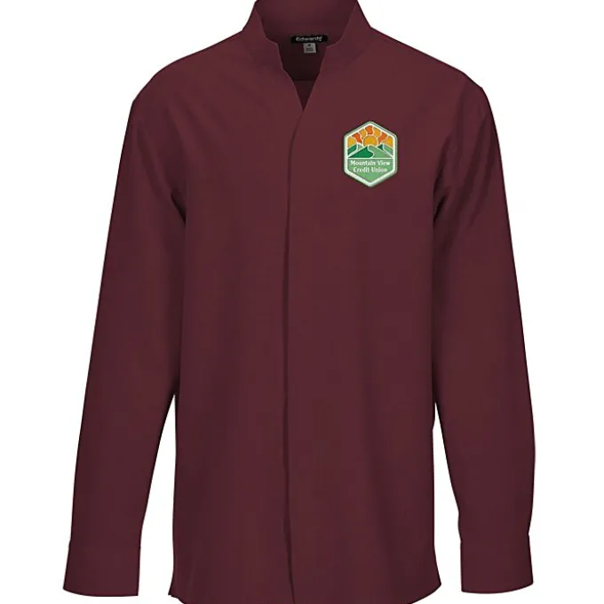 FlexBatiste Stand-Up Collar Shirt - Men's