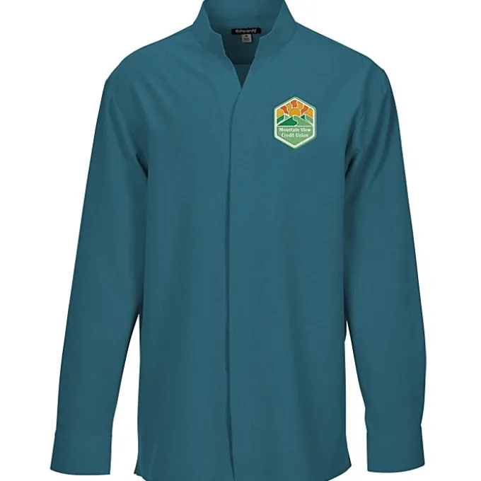 FlexBatiste Stand-Up Collar Shirt - Men's
