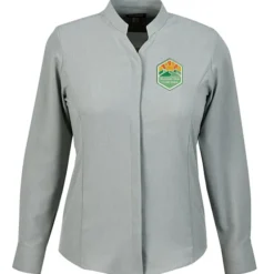 FlexBatiste Stand-Up Collar Shirt - Ladies'