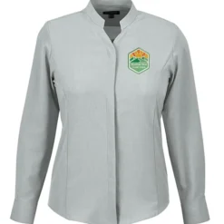FlexBatiste Stand-Up Collar Shirt - Ladies'