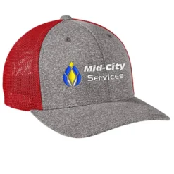 Flexfit Melange Mesh Back Trucker Cap