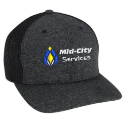 Flexfit Melange Mesh Back Trucker Cap