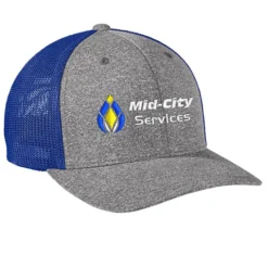 Flexfit Melange Mesh Back Trucker Cap