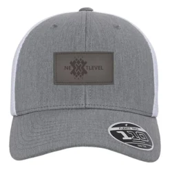 Flexfit 110 Mesh Back Cap - Laser Engraved Patch