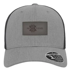 Flexfit 110 Mesh Back Cap - Laser Engraved Patch