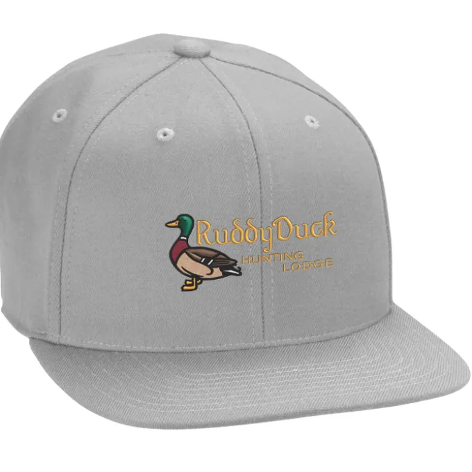 Flexfit Wool Blend Flat Bill Snapback Cap