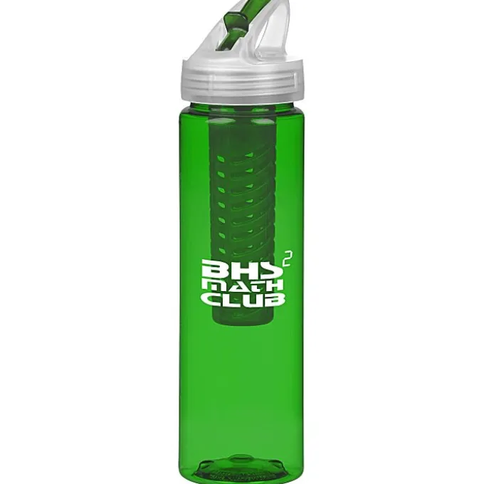 Flip Out Infuser Color Sport Bottle - 24 oz