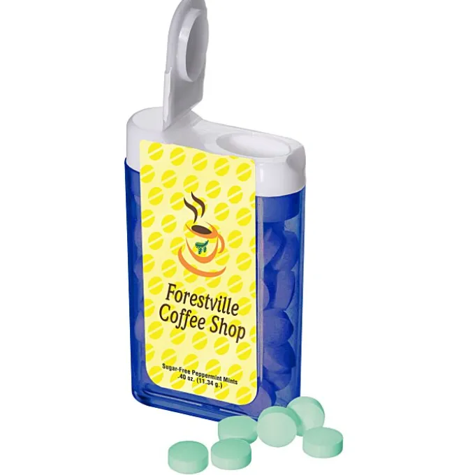Flip Top Dispenser with Sugar-Free Mints