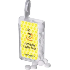 Flip Top Dispenser with Sugar-Free Mints