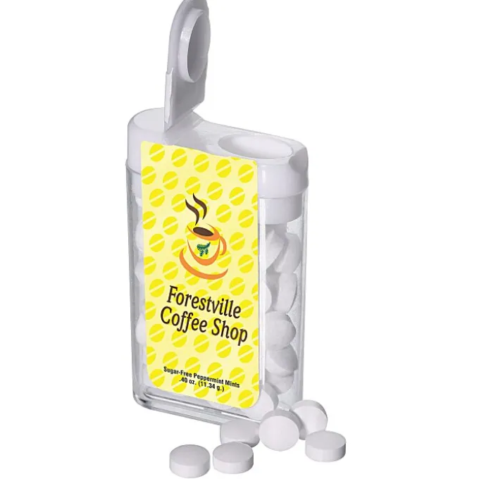 Flip Top Dispenser with Sugar-Free Mints