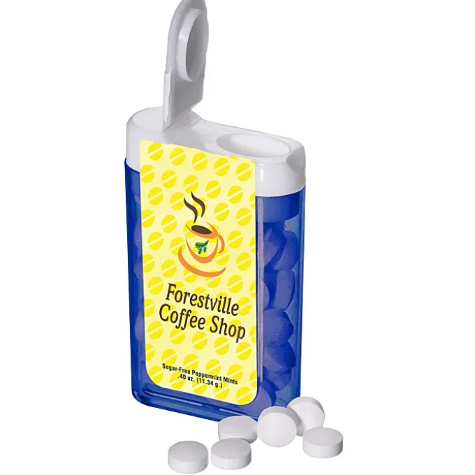 Flip Top Dispenser with Sugar-Free Mints