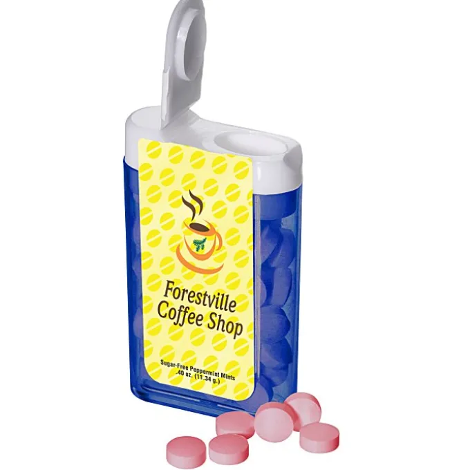 Flip Top Dispenser with Sugar-Free Mints - 24 hr