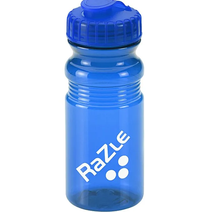 Flip Top Translucent Bottle - 20 oz - 24 hr
