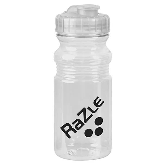 Flip Top Translucent Bottle - 20 oz - 24 hr