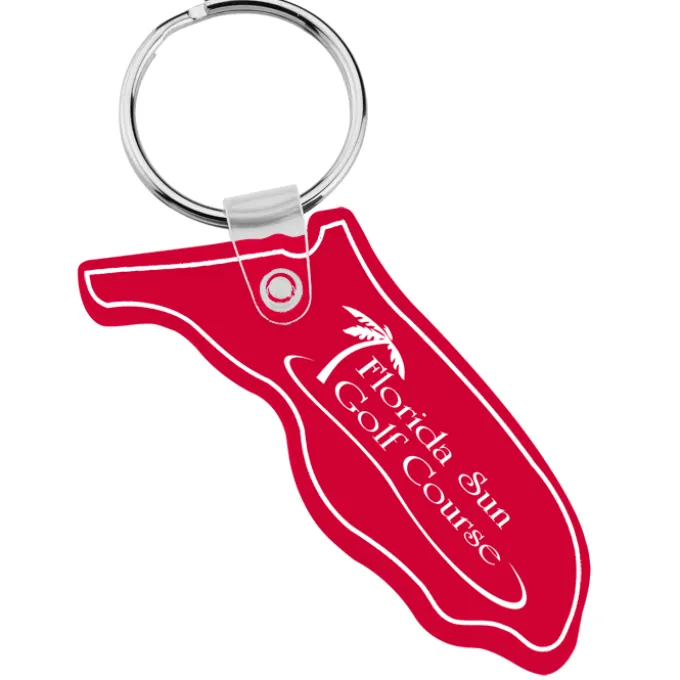 Florida Soft Keychain - Translucent