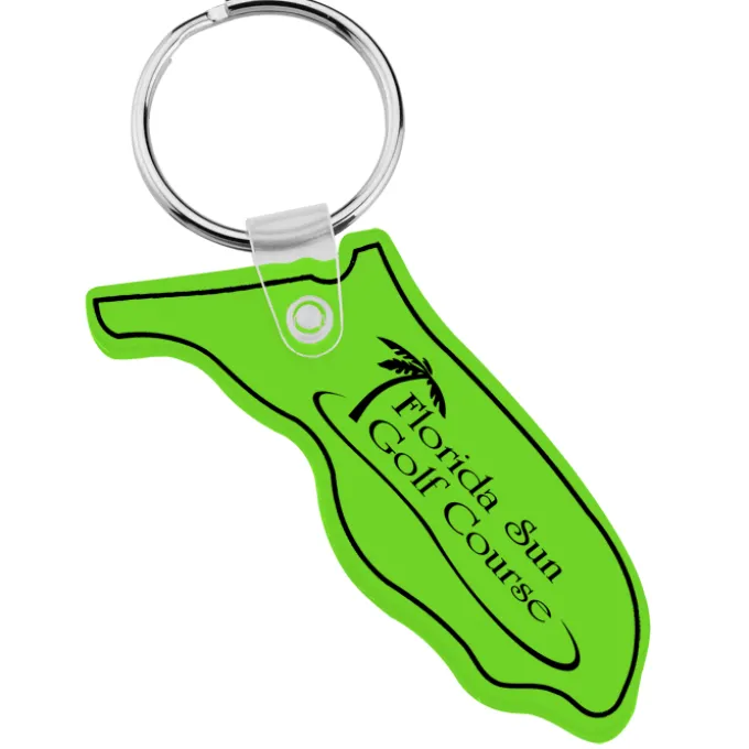 Florida Soft Keychain - Translucent