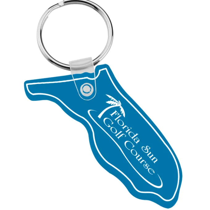 Florida Soft Keychain - Translucent