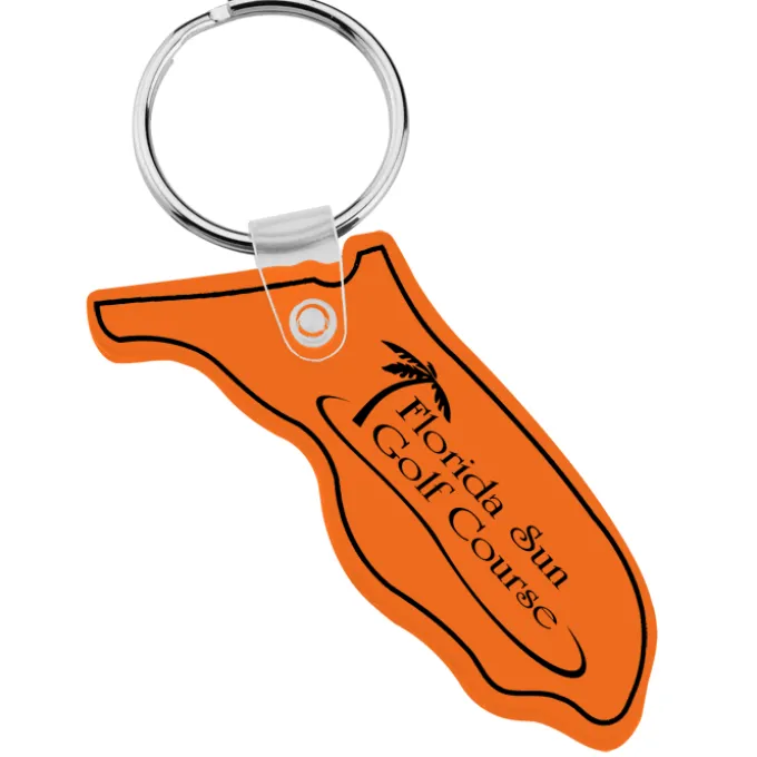 Florida Soft Keychain - Translucent